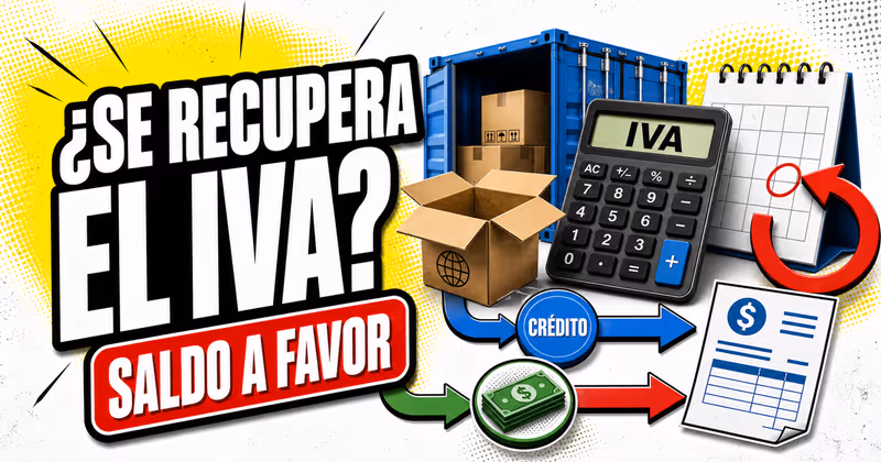 Guía: IVA de importación: cómo se recupera y qué pasa con el saldo a favor